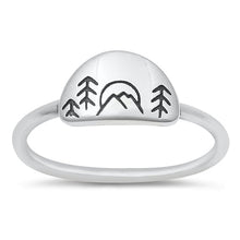 Load image into Gallery viewer, Sterling Silver Oxidized Nature Ring