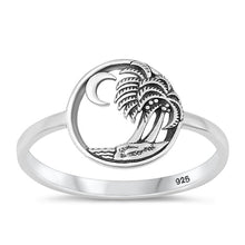 Load image into Gallery viewer, Sterling Silver Oxidized Beach Ring