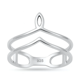 Sterling Silver Polished Light Ring