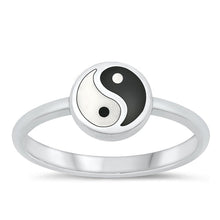 Load image into Gallery viewer, Sterling Silver Polished Yin Yang Ring