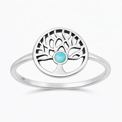 Sterling Silver Oxidized And Polished Bead Design Black Onyx Stone Ring