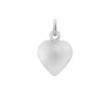 Load image into Gallery viewer, Sterling Silver Small Heart Charm Pendant