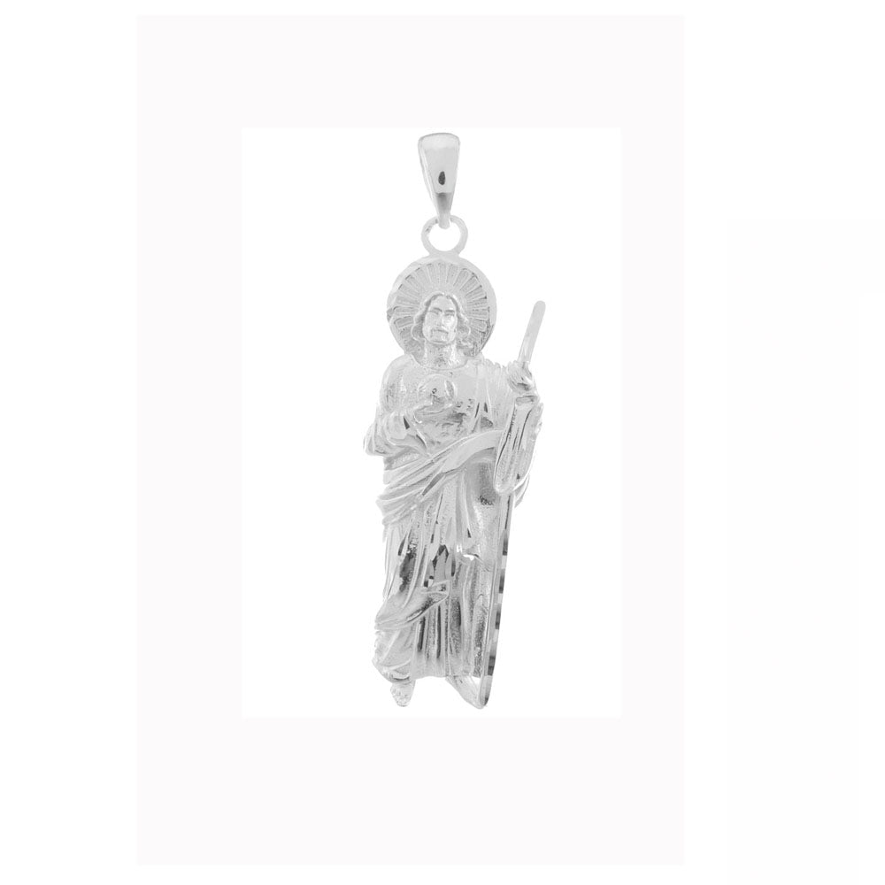 Sterling Silver Saint Jude Thaddeus DC Pendant