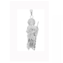 Load image into Gallery viewer, Sterling Silver Saint Jude Thaddeus DC Pendant