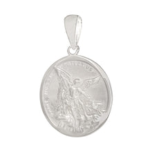 Load image into Gallery viewer, Sterling Silver Saint Michael Medal Pendant