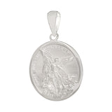 Sterling Silver Saint Michael Medal Pendant