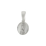 Sterling Silver Lady Of Guadalupe Medal Pendant