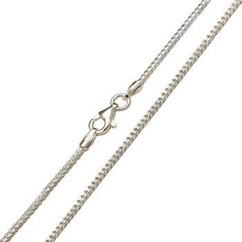 Italian Sterling Silver 040-1.5mm Franco Chain