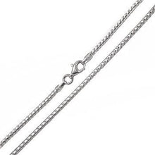 Load image into Gallery viewer, Italian Sterling Silver Franco Chain
