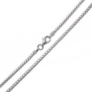 Italian Sterling Silver Franco 050-1.5mm Chain