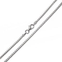 Italian Sterling Silver Franco 060-1.8mm Chain