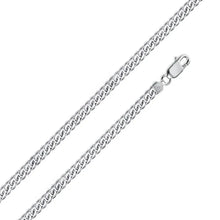 Load image into Gallery viewer, Sterling Silver 3MM Miami Cuban Chain Weight with Lobster Clasp Closure, Length 18&quot;