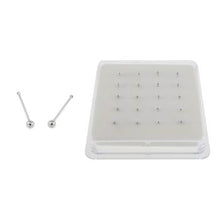 Load image into Gallery viewer, Sterling Silver Ball Nose Stud With Ball End