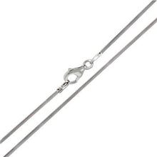 Load image into Gallery viewer, Sterling Silver Anti Tarnish DC 8 Side Snake Chain
