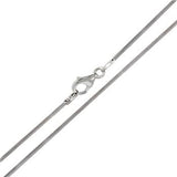 Sterling Silver Anti Tarnish DC 8 Side Snake Chain