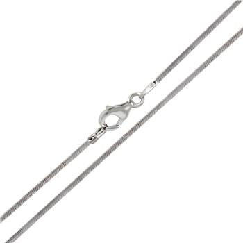 Sterling Silver Anti Tarnish DC 8 Side Snake Chain