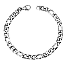 Load image into Gallery viewer, Stainless Steel Color PVD Cuban Link Chain Bracelet