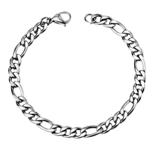 Load image into Gallery viewer, Stelluxe Stainless Steel Color PVD Cuban Link Chain Bracelet