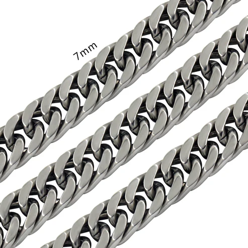 Stainless Steel Color PVD Long Necklace