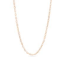 Load image into Gallery viewer, Tresoli Stainless Steel Gold Color PVD Coated Loop Or Cable Chain Necklace