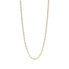Load image into Gallery viewer, Tresoli Stainless Steel Gold Color PVD Double Round Link Chain Necklace