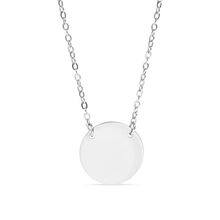 Load image into Gallery viewer, Tresoli Stainless Steel Color PVD Stainless Circle Necklace