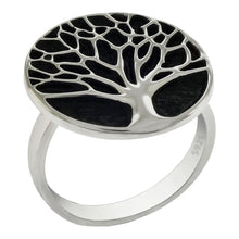 Load image into Gallery viewer, Sterling Silver Tree Of Life Adjustable Ring