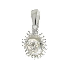 Sterling Silver Sun Pendant