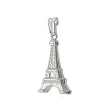 Load image into Gallery viewer, Sterling Silver High Polished Eiffel Tower Pendant with Pendant Dimensions of 16MMx31.75MM