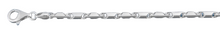 Load image into Gallery viewer, Italian Sterling Silver 10- 2.7 mm Heshe Chain