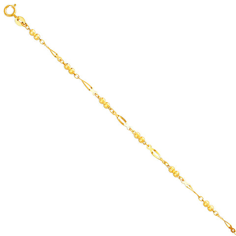 14K Yellow Light Bracelet
