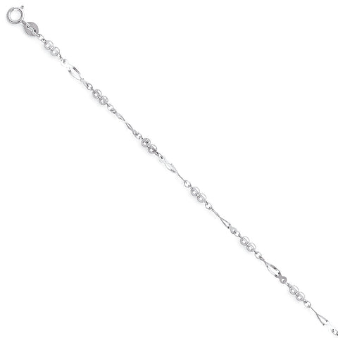14K White Light Bracelet