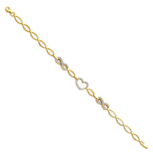Load image into Gallery viewer, 14K Yellow CZ Bracelet