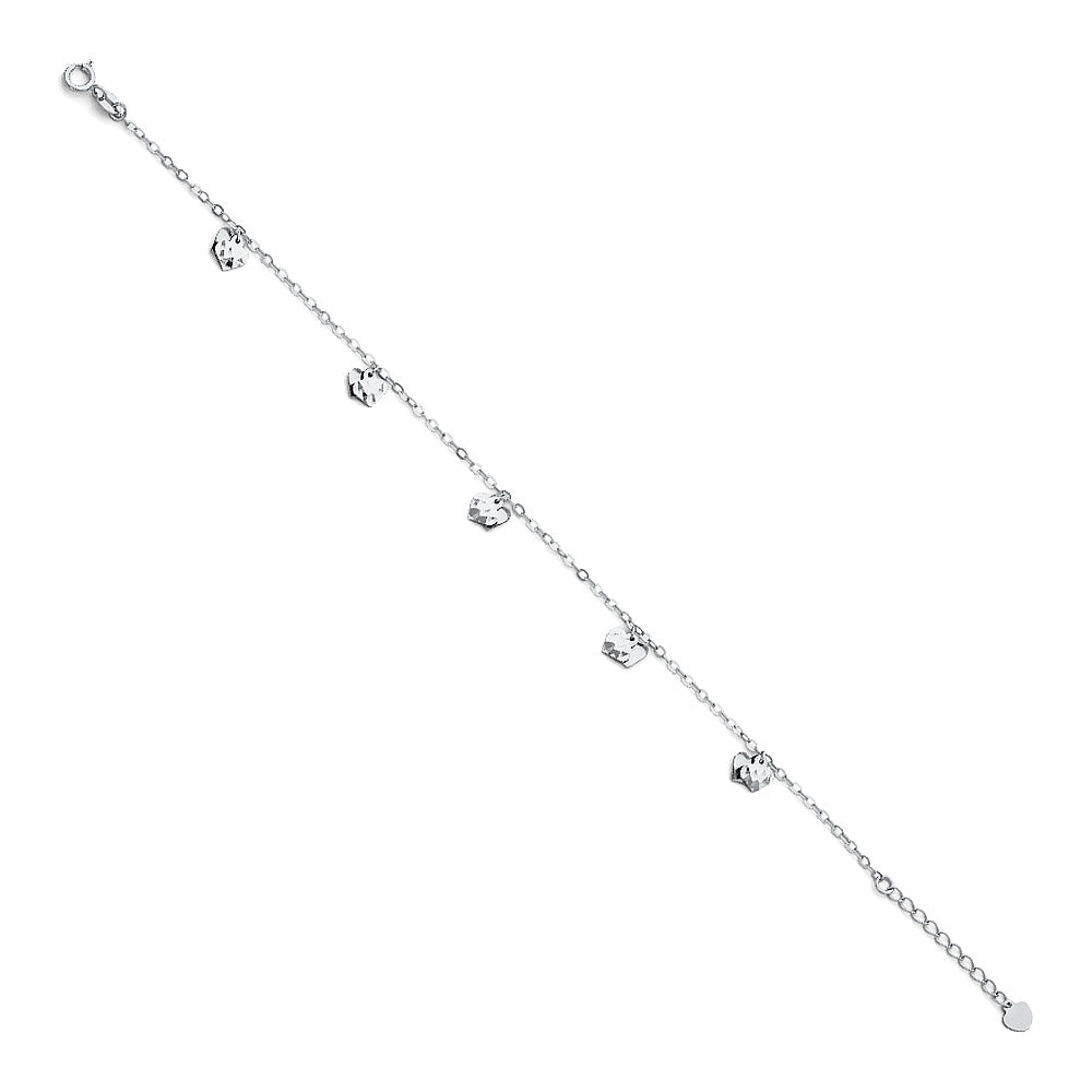 14K White Light Bracelet