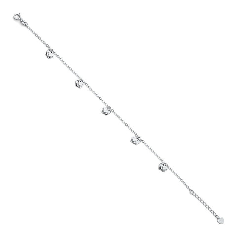 14K White Light Bracelet