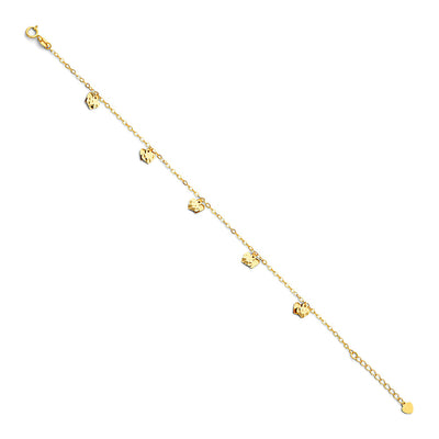 14K Yellow Light Bracelet