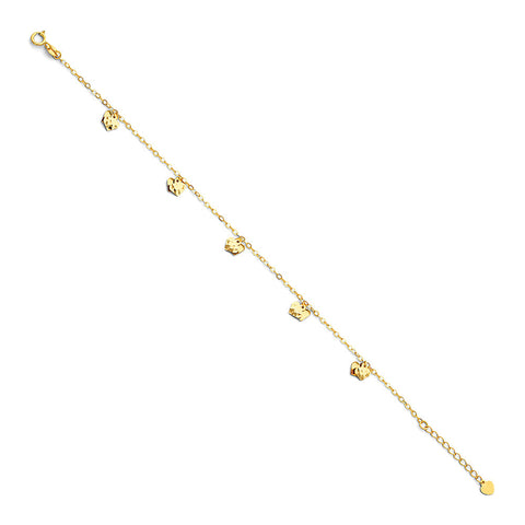 14K Yellow Light Bracelet