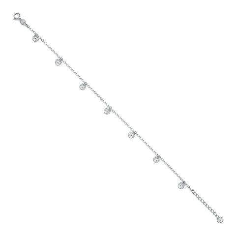 14K White Light Bracelet