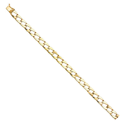 14K Yellow CUBAN LINK BRACELET