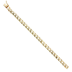14K Yellow CUBAN LINK BRACELET