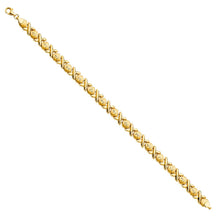 Load image into Gallery viewer, 14K Yellow Stampato Bracelet