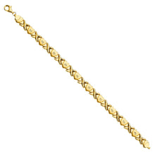 Load image into Gallery viewer, 14K Yellow Stampato Bracelet