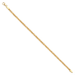 14K Yellow Fancy Bracelet