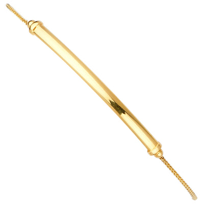 14K Yellow Friendship Bracelet