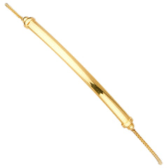 14K Yellow Friendship Bracelet