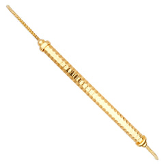 14K Yellow Friendship Bracelet