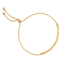 Load image into Gallery viewer, 14K Yellow Friendship Bracelet
