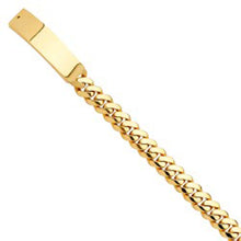Load image into Gallery viewer, 14K Yellow Gold Men&#39;s Link ID Bracelet