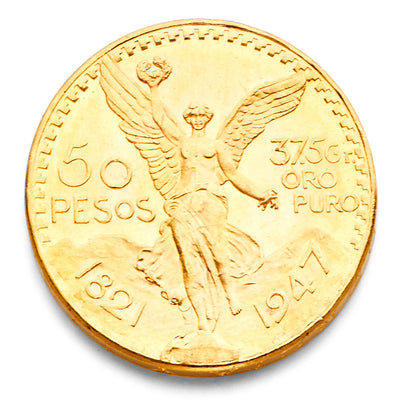 14K 50 PESOS Coin