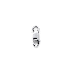 14K White Lobster Lock 00.4grams